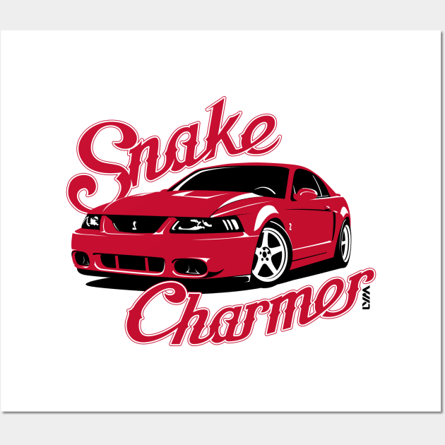 Snake Charmer 03-04 Ford Mustang Cobra Wall Art by LYM Clothing